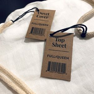 Primary Goods French Linen Duvet cover + top sheet